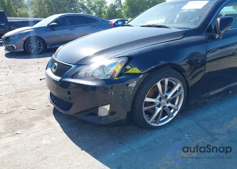 2007 Lexus Is 250 z USA, uszkodzony, nr VIN JTHBK262172054587